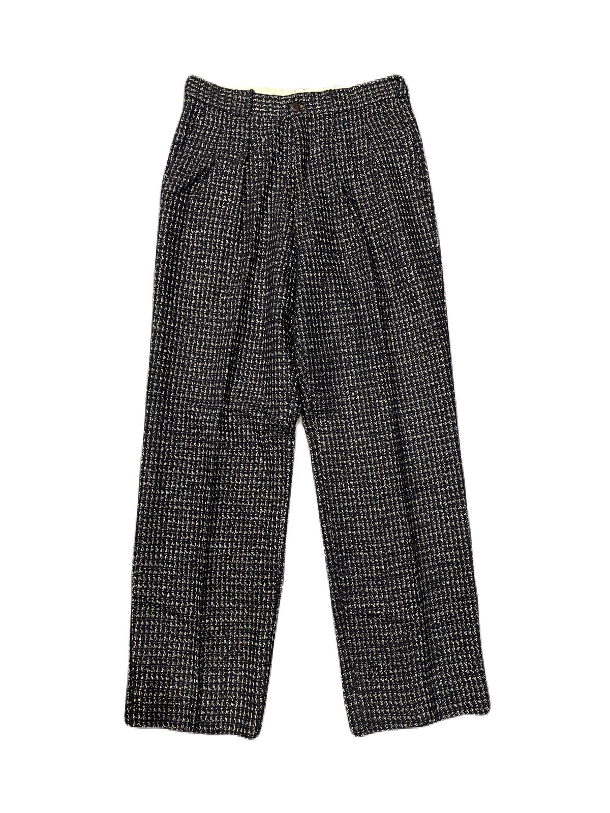 80'S "GIANFRANCO RUFFINI" WOOLBLEND PLAETED PANTS