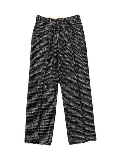 80'S "GIANFRANCO RUFFINI" WOOLBLEND PLAETED PANTS
