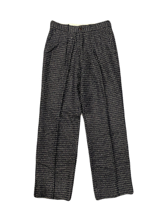 80'S "GIANFRANCO RUFFINI" WOOLBLEND PLAETED PANTS