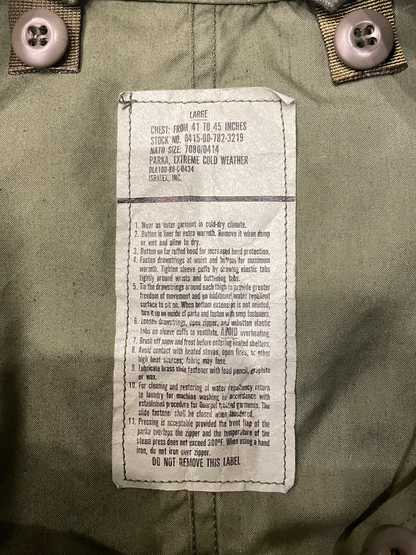 1985 M-65 FIELD JACKET (DEAD STOCK)