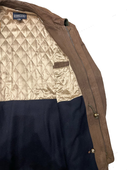 90'S LANDS' END LEATHER JACKET