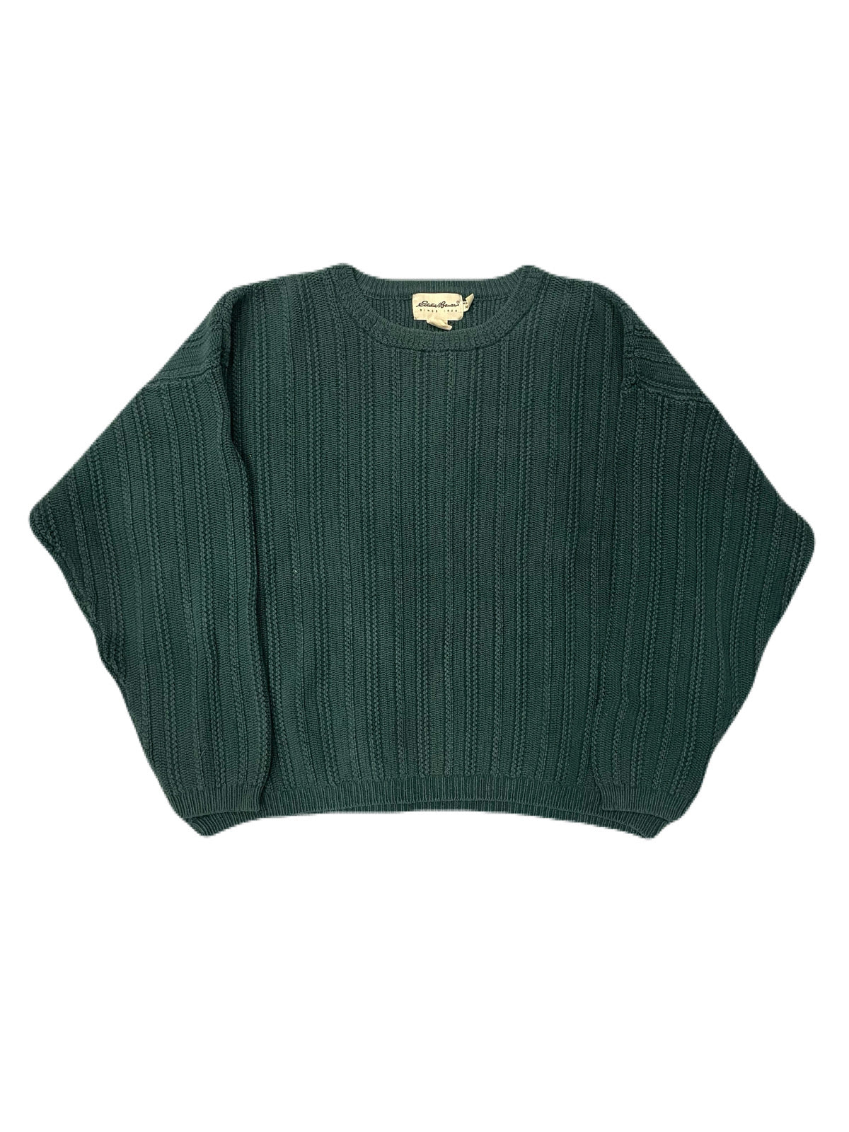 90'S Eddie Bauer COTTON CREWNECK KNIT