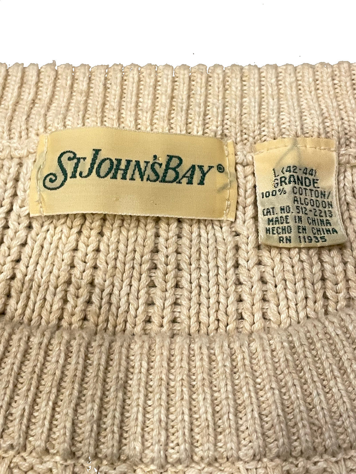 90'S ST JOHN'S BAY KNIT