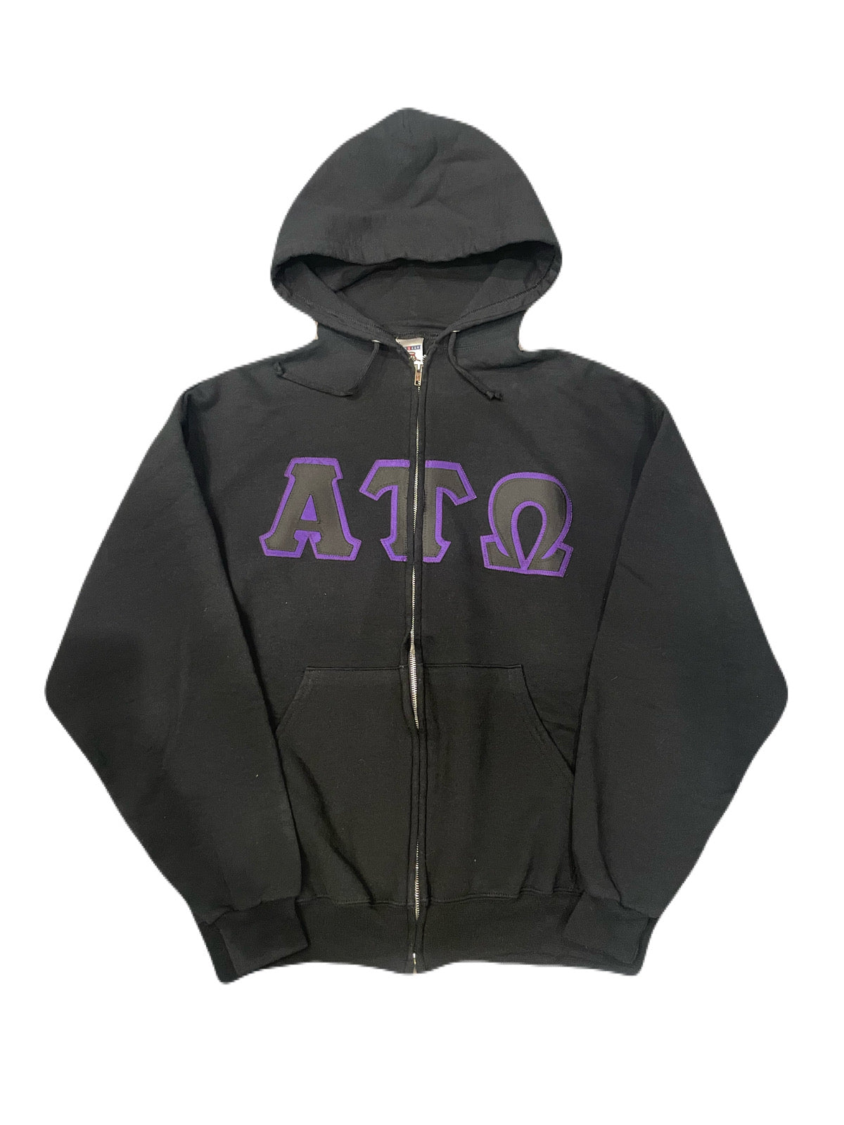 "ATΩ"JERZEES ZIP UP HOODIE