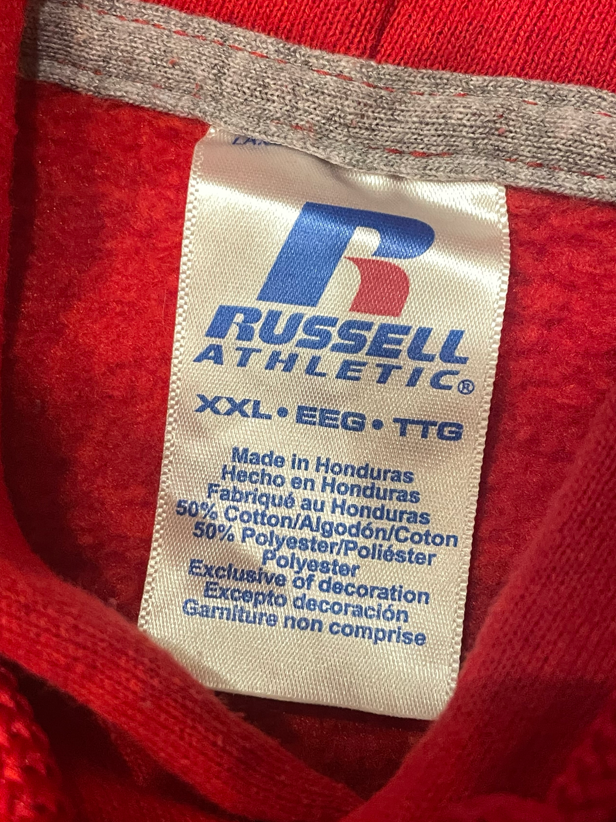 RUSSELL PLAIN HOODIE