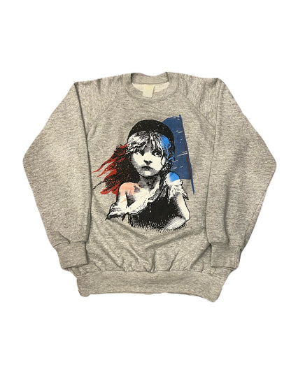 80'S "Les Miserables" CREWNECK SWEATSHIRT