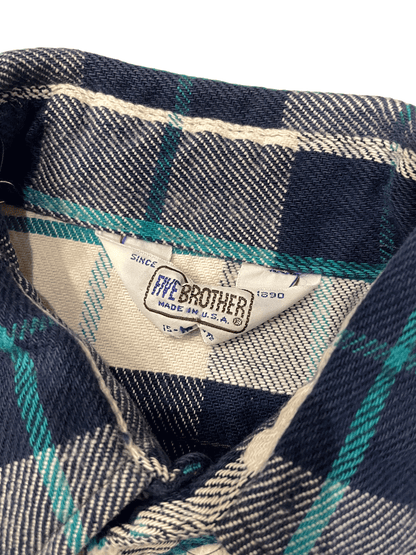 80'S FIVE BROTHER FLANNEL SHIRT