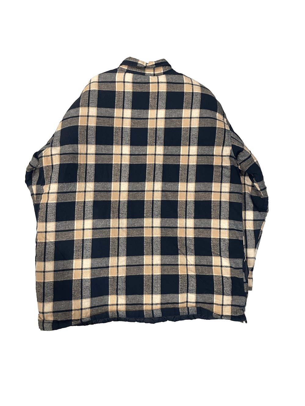 "ST JOHN'S BAY" QUILTED LINED FLANNEL SHIRT