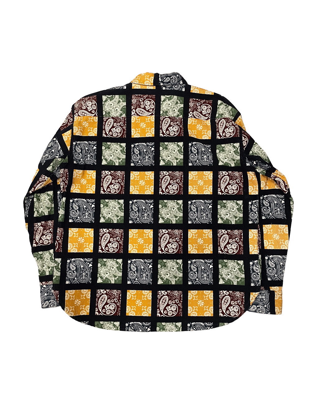 Awake NY Paisley Corduroy ZIP-UP SHIRT JACKET