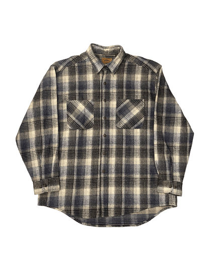 90'S ST JOHN'S BAY FLANNEL SHIRT(DEAD STOCK)