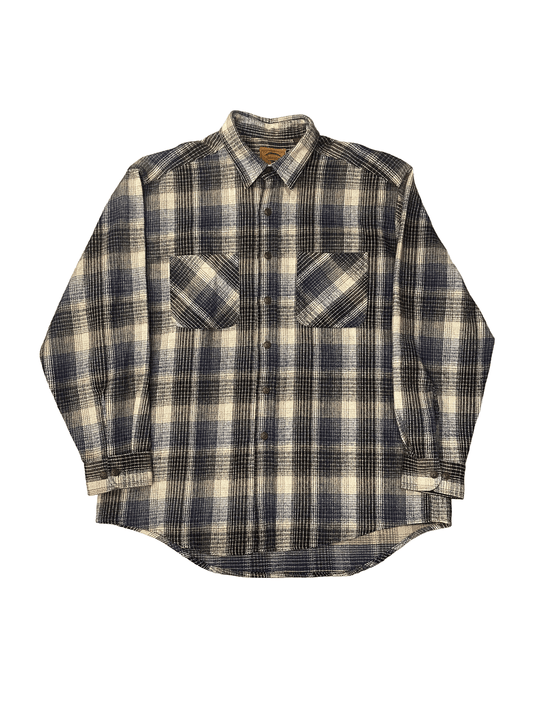 90'S ST JOHN'S BAY FLANNEL SHIRT(DEAD STOCK)