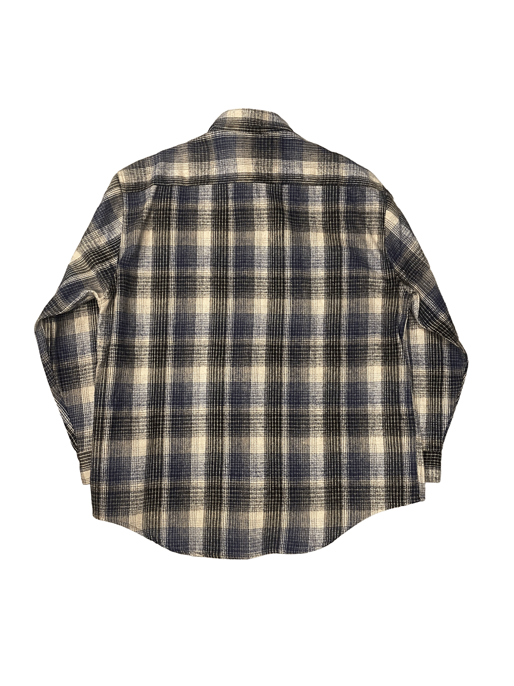 90'S ST JOHN'S BAY FLANNEL SHIRT(DEAD STOCK)