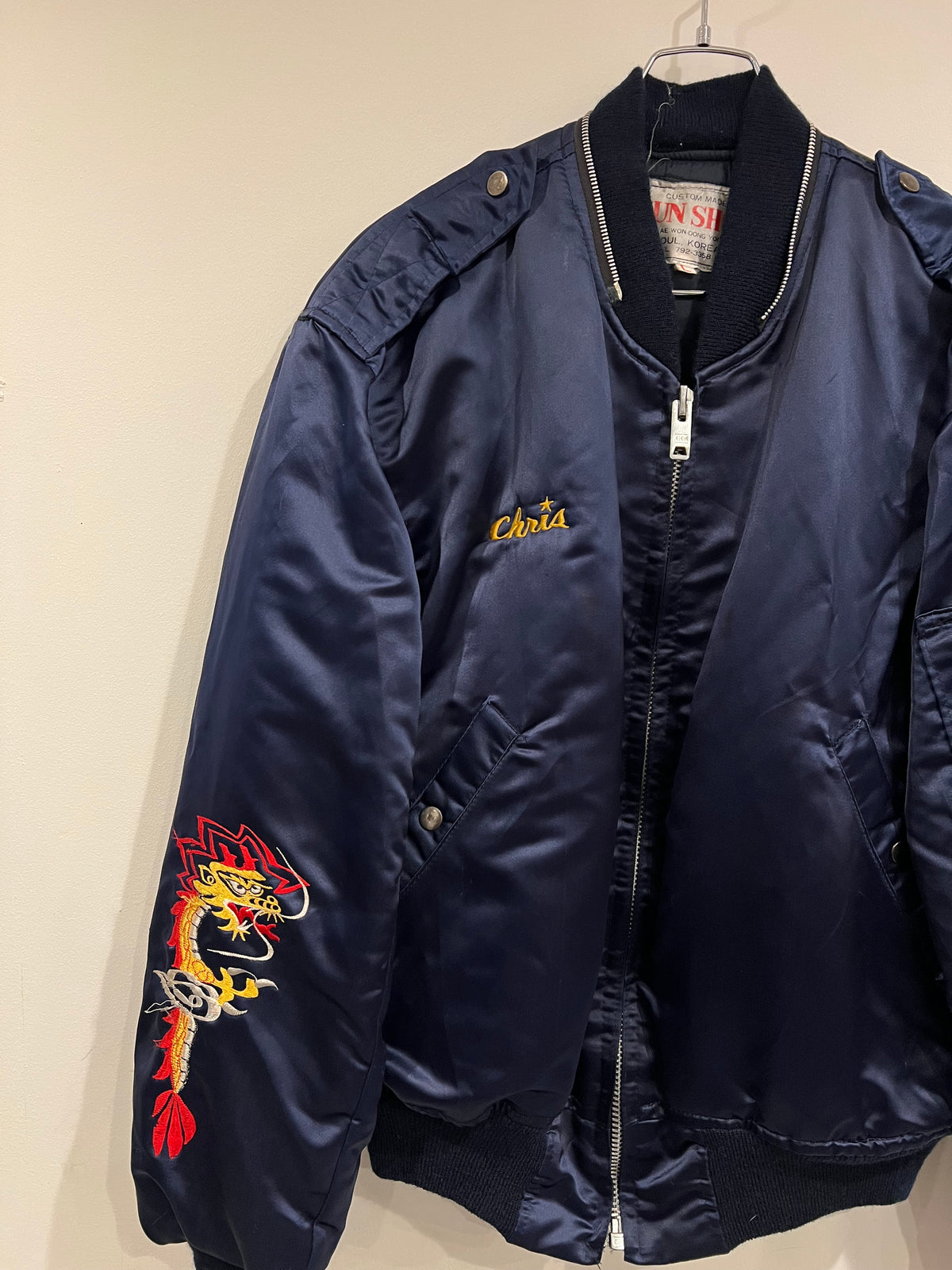 80'Ｓ Korea "Souvenir"Jacket
