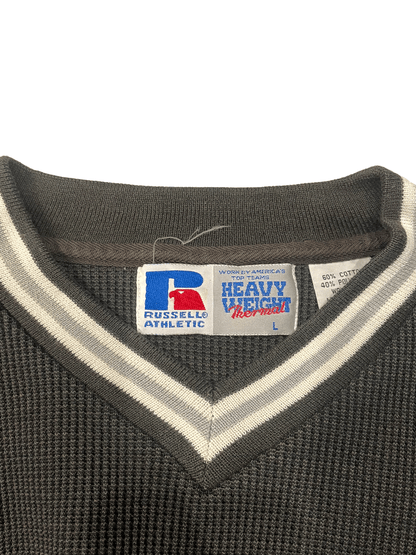 90'S RUSSEL ATHLETIC "JETS" HEVY WEIGHT THERMAL PULL-OVER