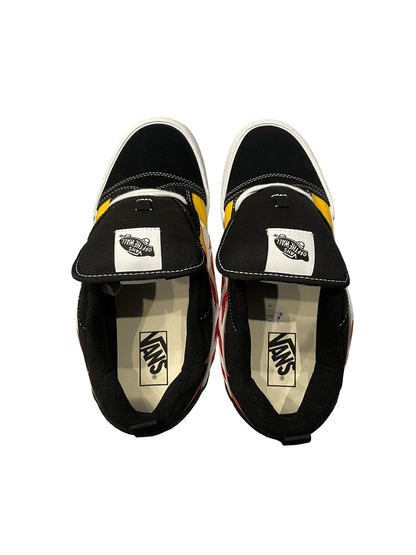 Vans Knu Skool Flame Black&Red Skate Shoes