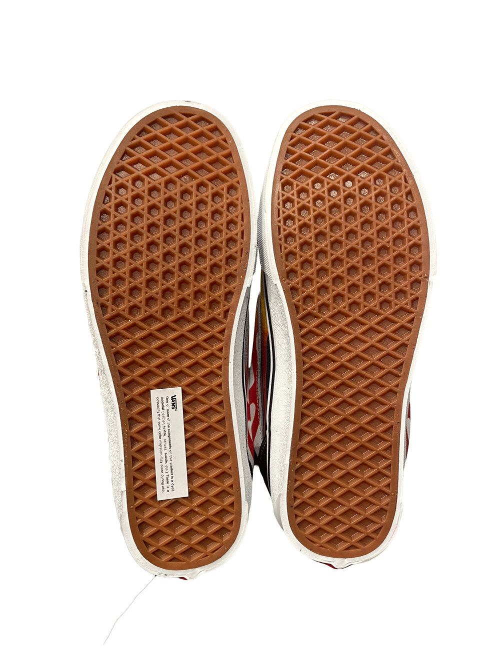 Vans Knu Skool Flame Black&Red Skate Shoes