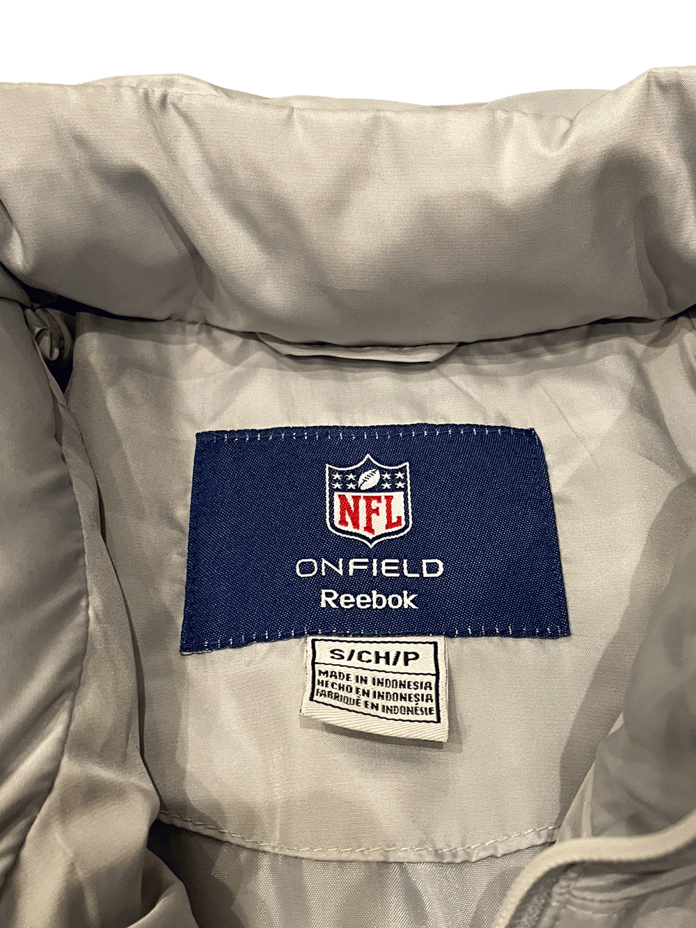 Reebok NFL "NEW YORK GIANTS" PUFFER JACKET