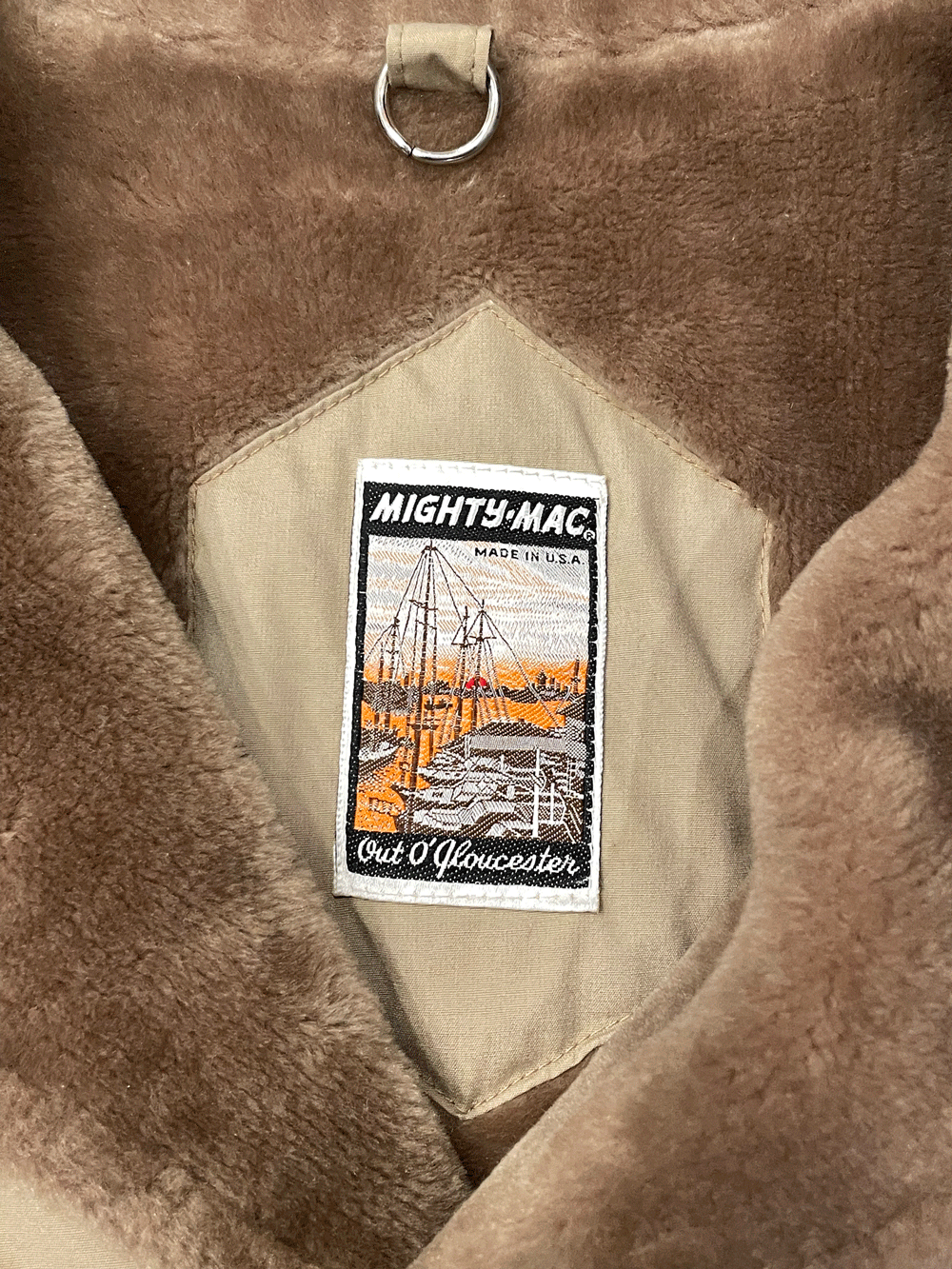 70'S "MIGHTY-MAC" Boa Coat