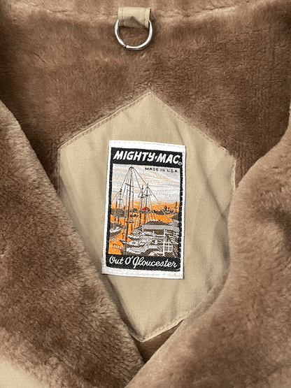 70'S "MIGHTY-MAC" Boa Coat
