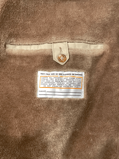 70'S "MIGHTY-MAC" Boa Coat