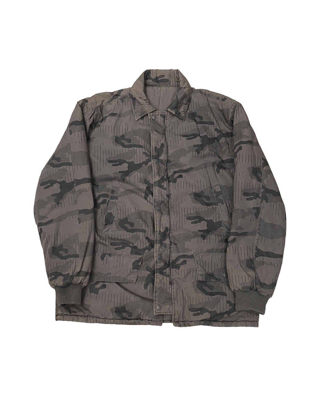 90'S STUSSY AUTHENTIC GEAR REVERSIBLE PUFFER JACKET