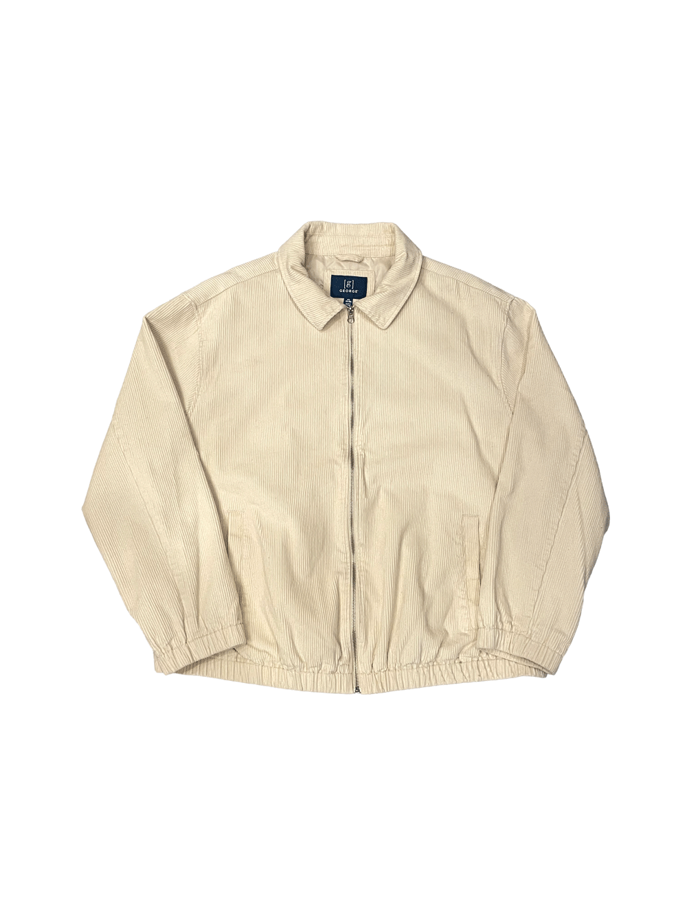"GEORGE" Corduroy Zip-up Jacket