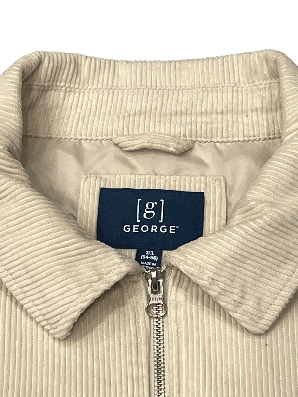 "GEORGE" Corduroy Zip-up Jacket