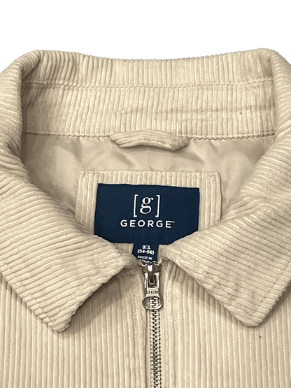 "GEORGE" Corduroy Zip-up Jacket