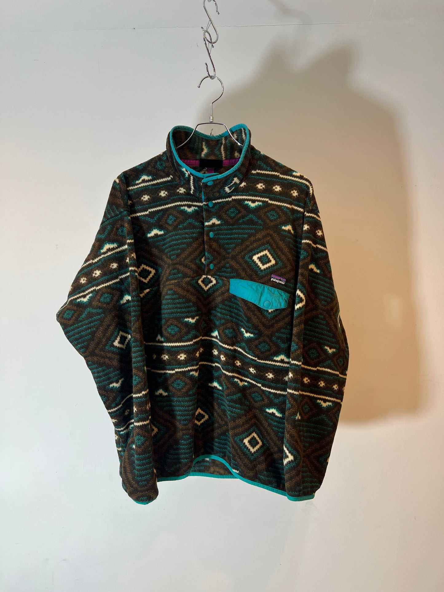 " Patagonia"synchilla Snap-T Fleece Pullover "Native Pattern