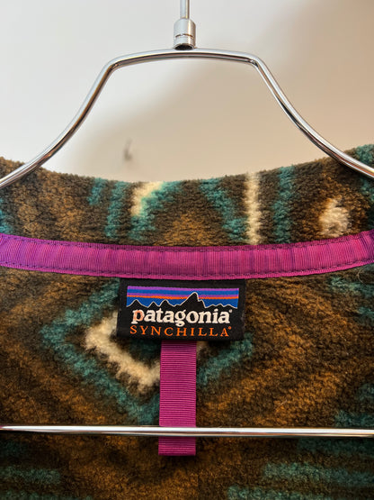 " Patagonia"synchilla Snap-T Fleece Pullover "Native Pattern