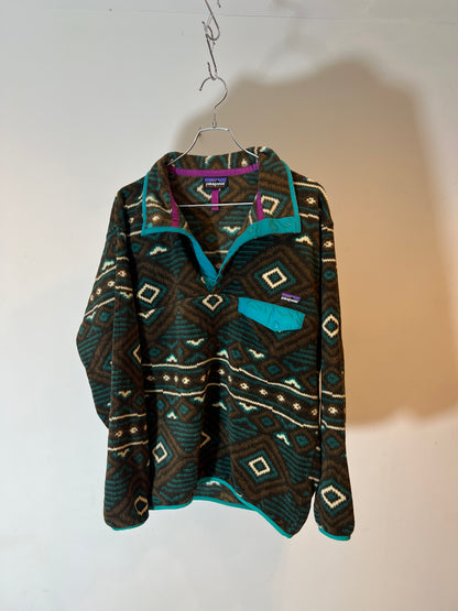 " Patagonia"synchilla Snap-T Fleece Pullover "Native Pattern