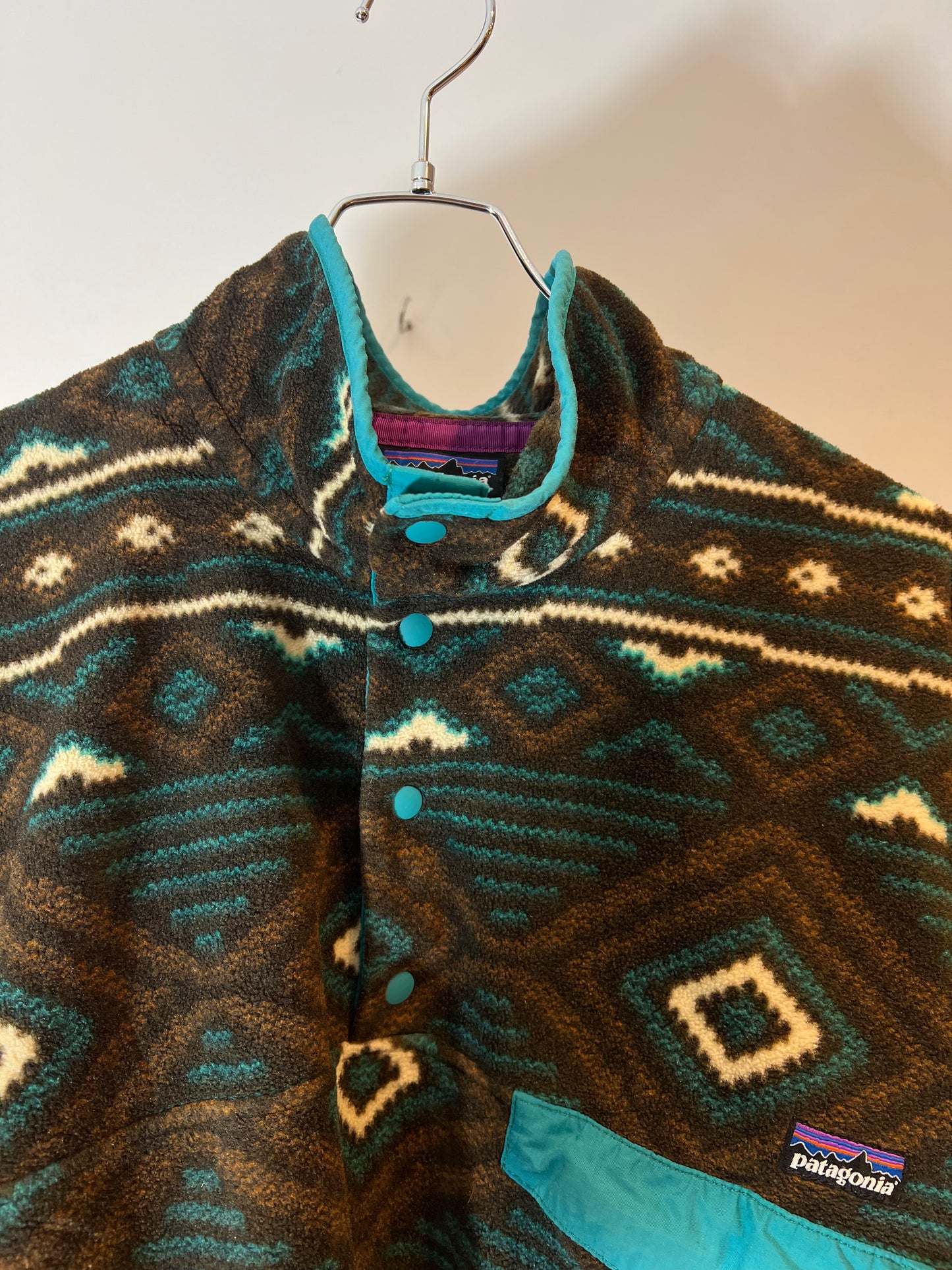 " Patagonia"synchilla Snap-T Fleece Pullover "Native Pattern
