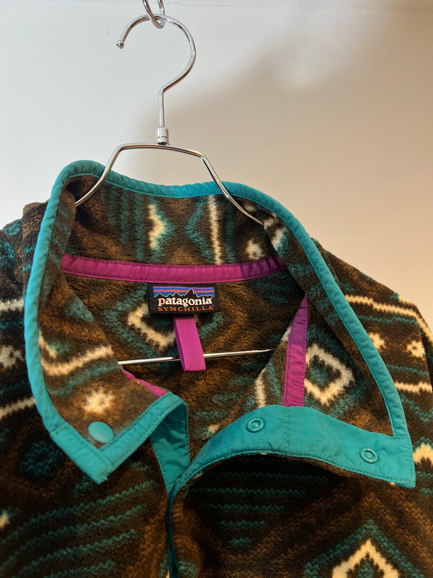 " Patagonia"synchilla Snap-T Fleece Pullover "Native Pattern