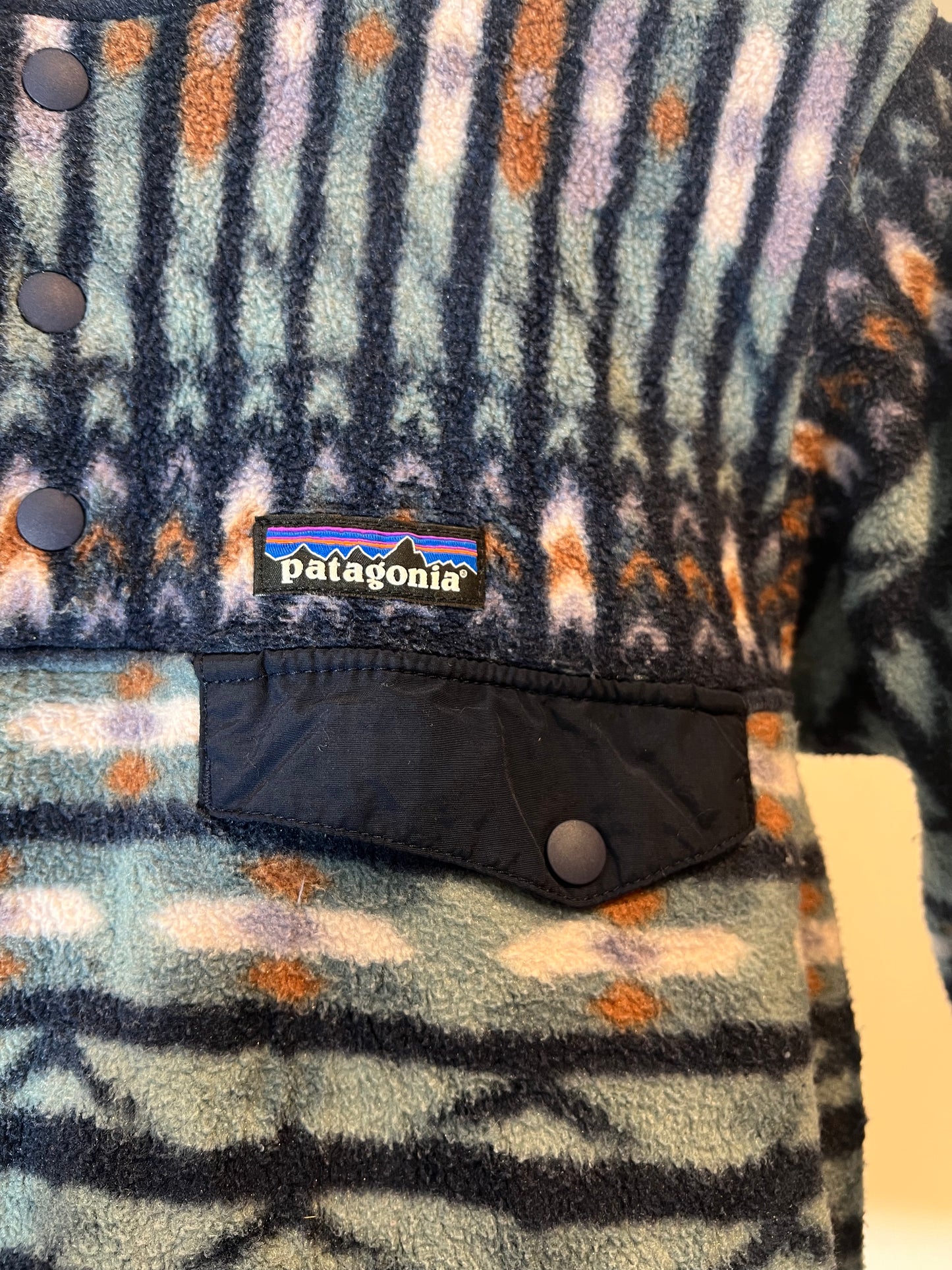 "Patagonia"Printed Synchilla Snap-T