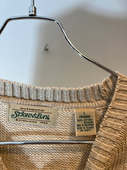 "Ｓt. John's Bay" Cotton Crewneck Knit