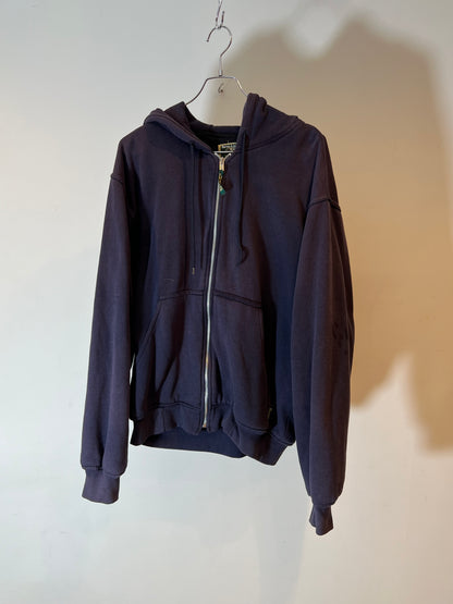 "Berne Apparel"Full Zip Hoodie Faded Navy