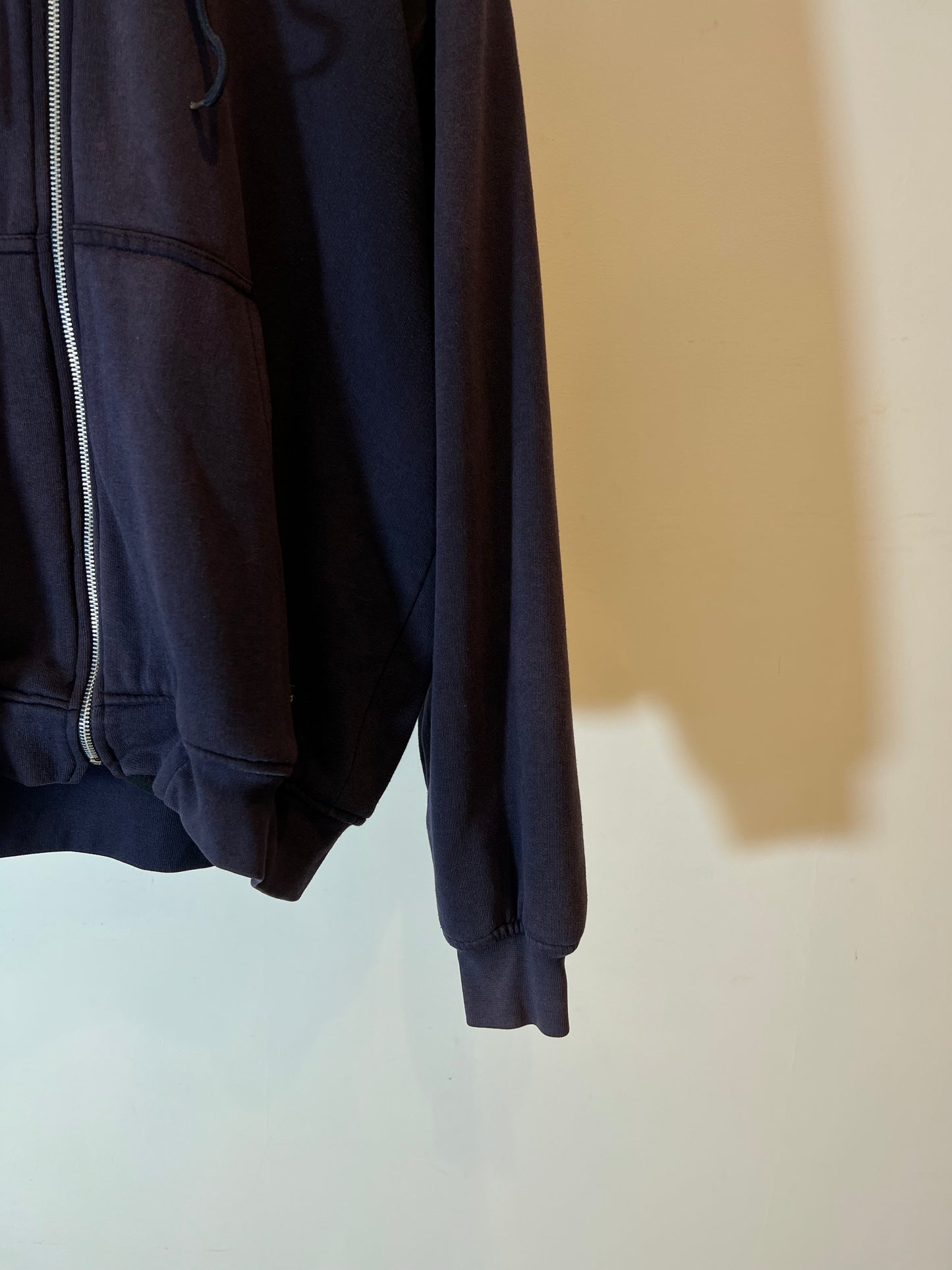 "Berne Apparel"Full Zip Hoodie Faded Navy