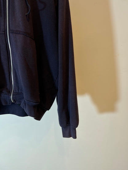 "Berne Apparel"Full Zip Hoodie Faded Navy