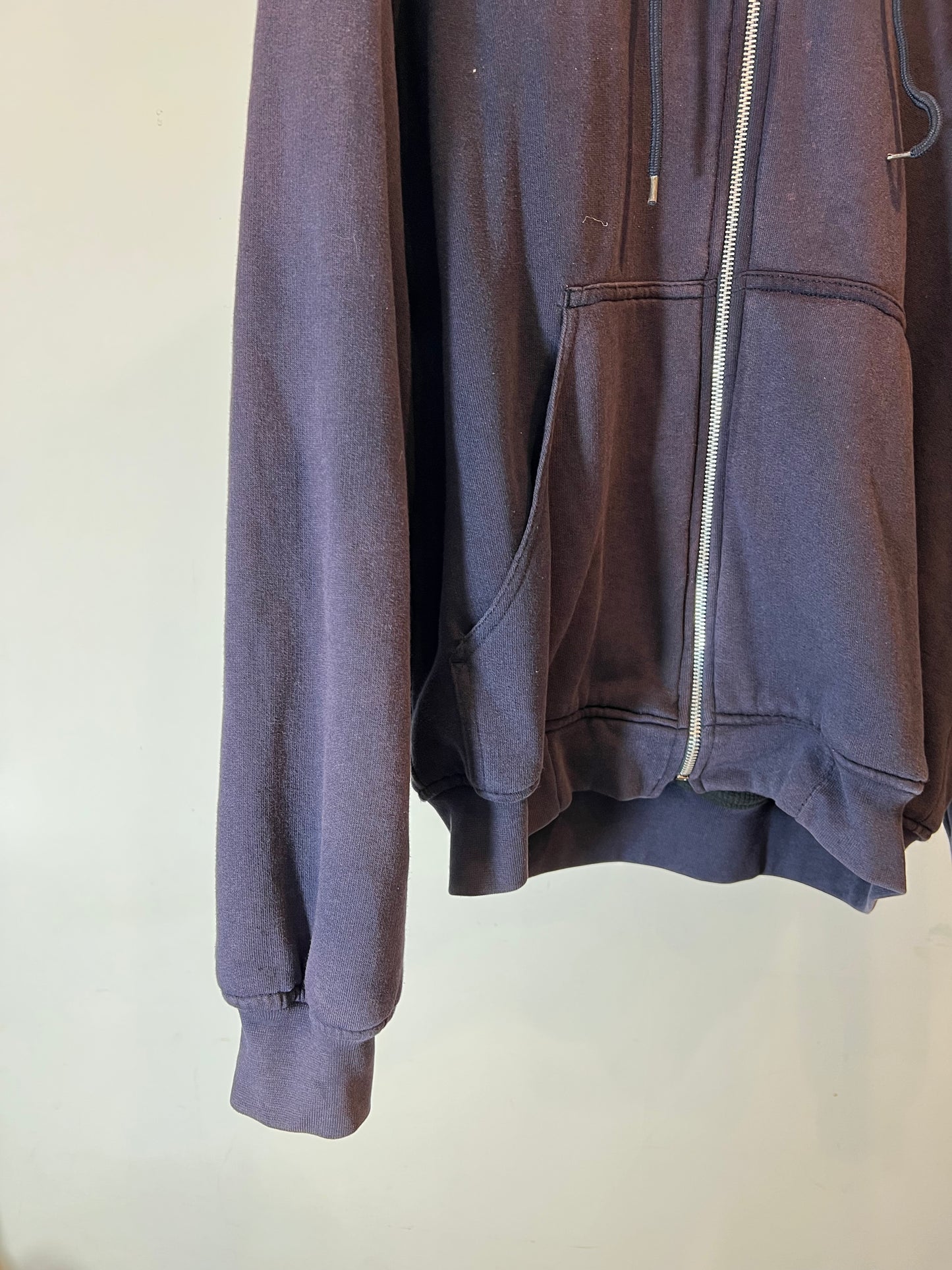 "Berne Apparel"Full Zip Hoodie Faded Navy