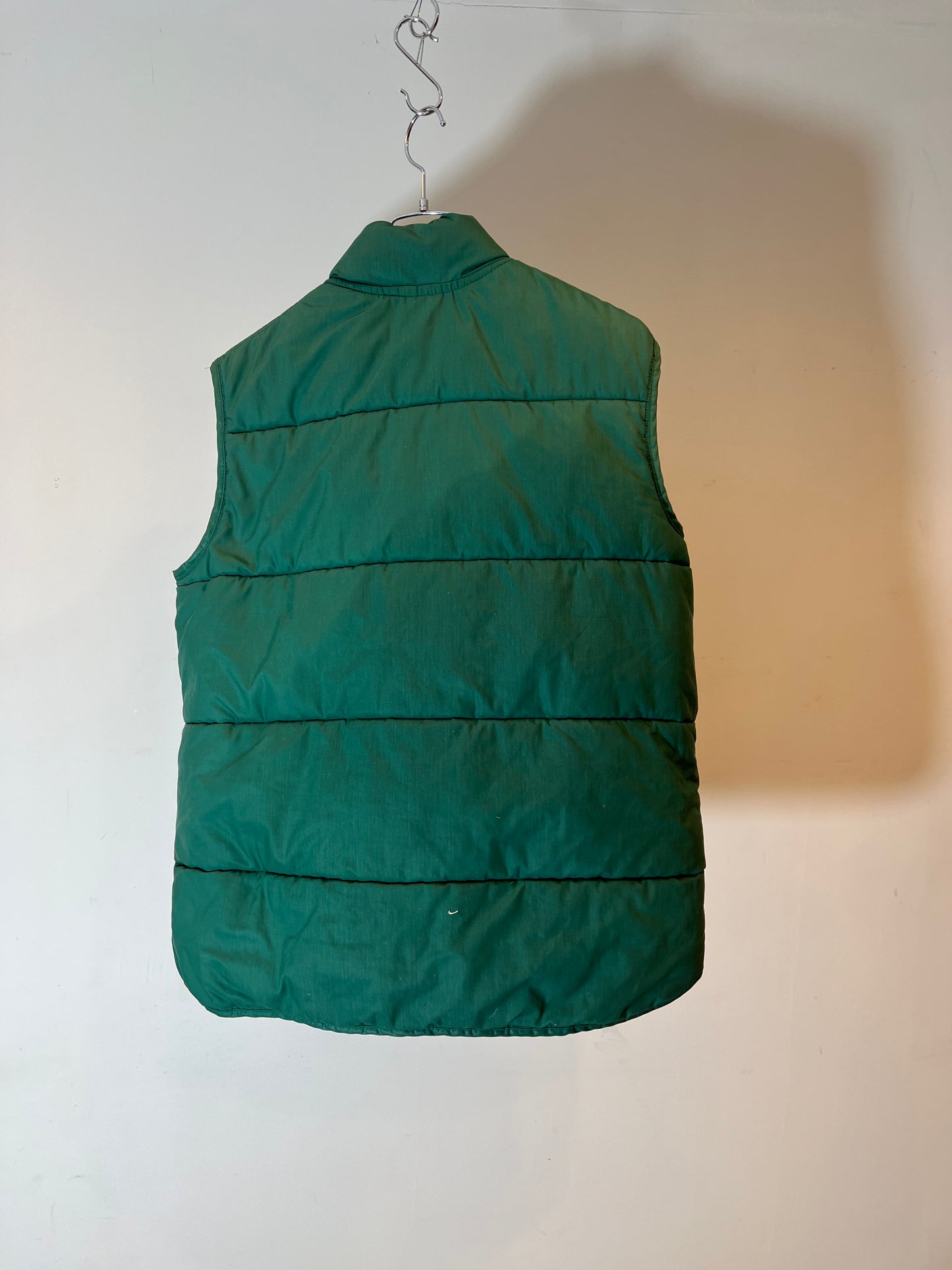 80's "Columbia" Nylon Down Vest (Yellow Tag)