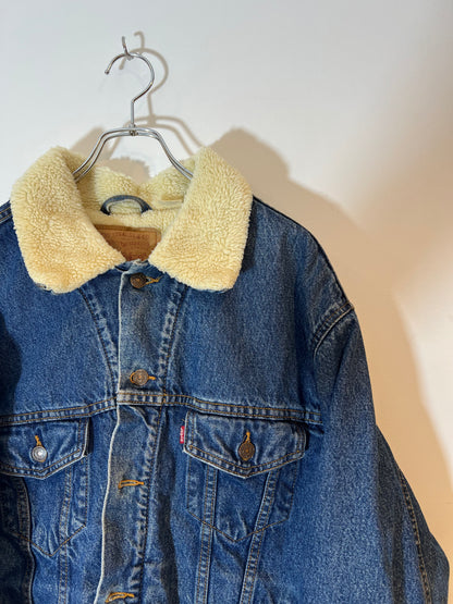 "Levi's" 70520-0315 Sherpa Lined Denim Trucker Jacket