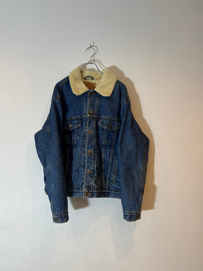 "Levi's" 70520-0315 Sherpa Lined Denim Trucker Jacket