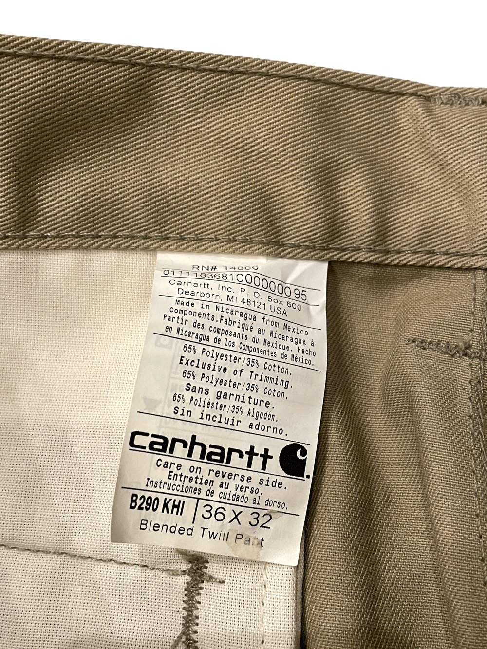 "Carhartt" Work Pants