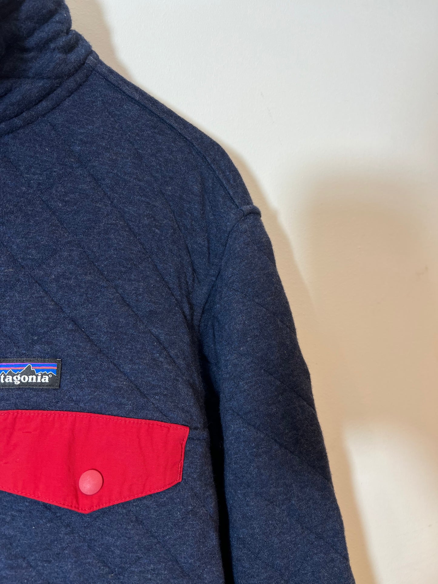 "Patagonia" Organic Cotton Quilted Snap-T Pullover