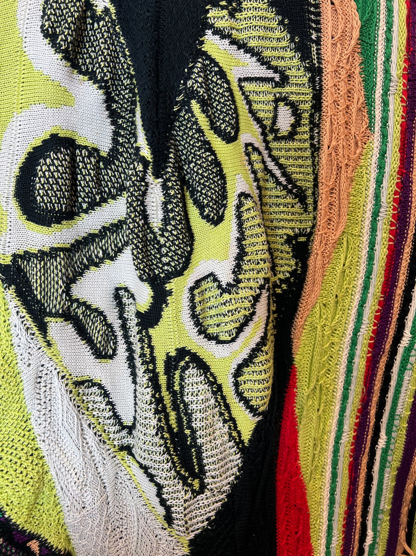 90's "COOGI" 3D Cotton Knit Sweater
