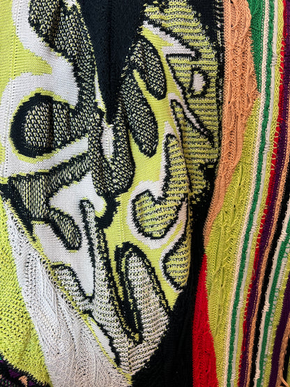 90's "COOGI" 3D Cotton Knit Sweater