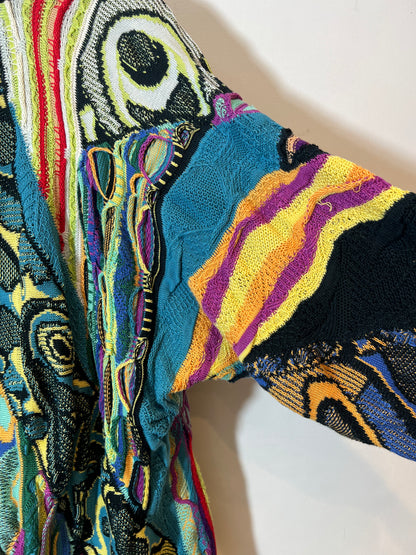 90's "COOGI" 3D Cotton Knit Sweater