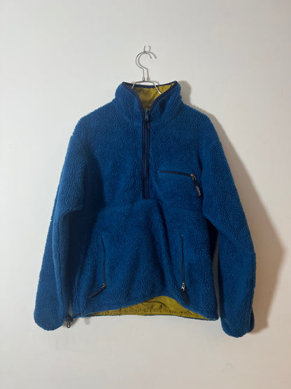 90's "Patagonia" USA Made Reversible Fleece Pullover Jacket