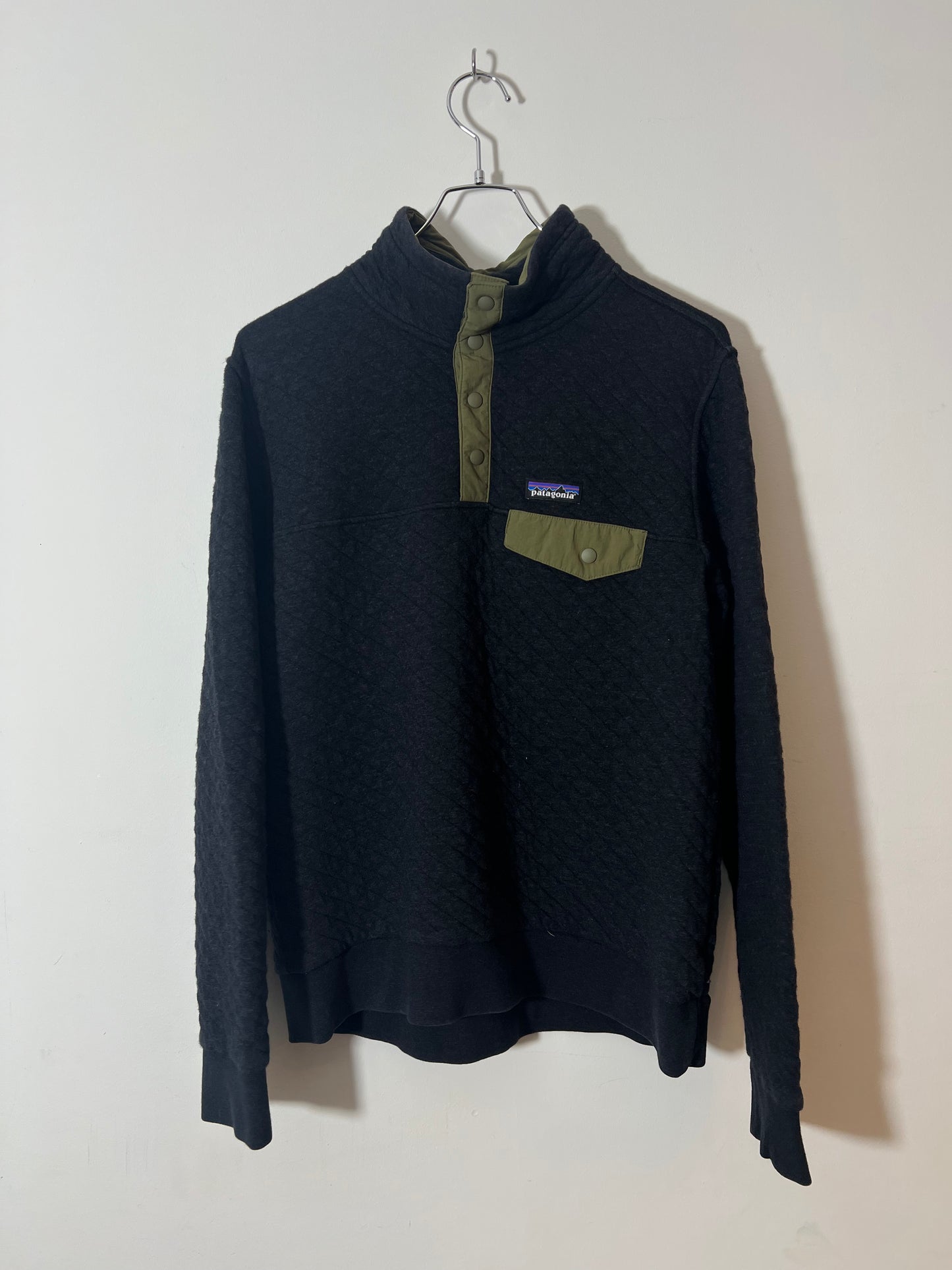 "Patagonia" Organic Cotton Quilted Snap-T Pullover