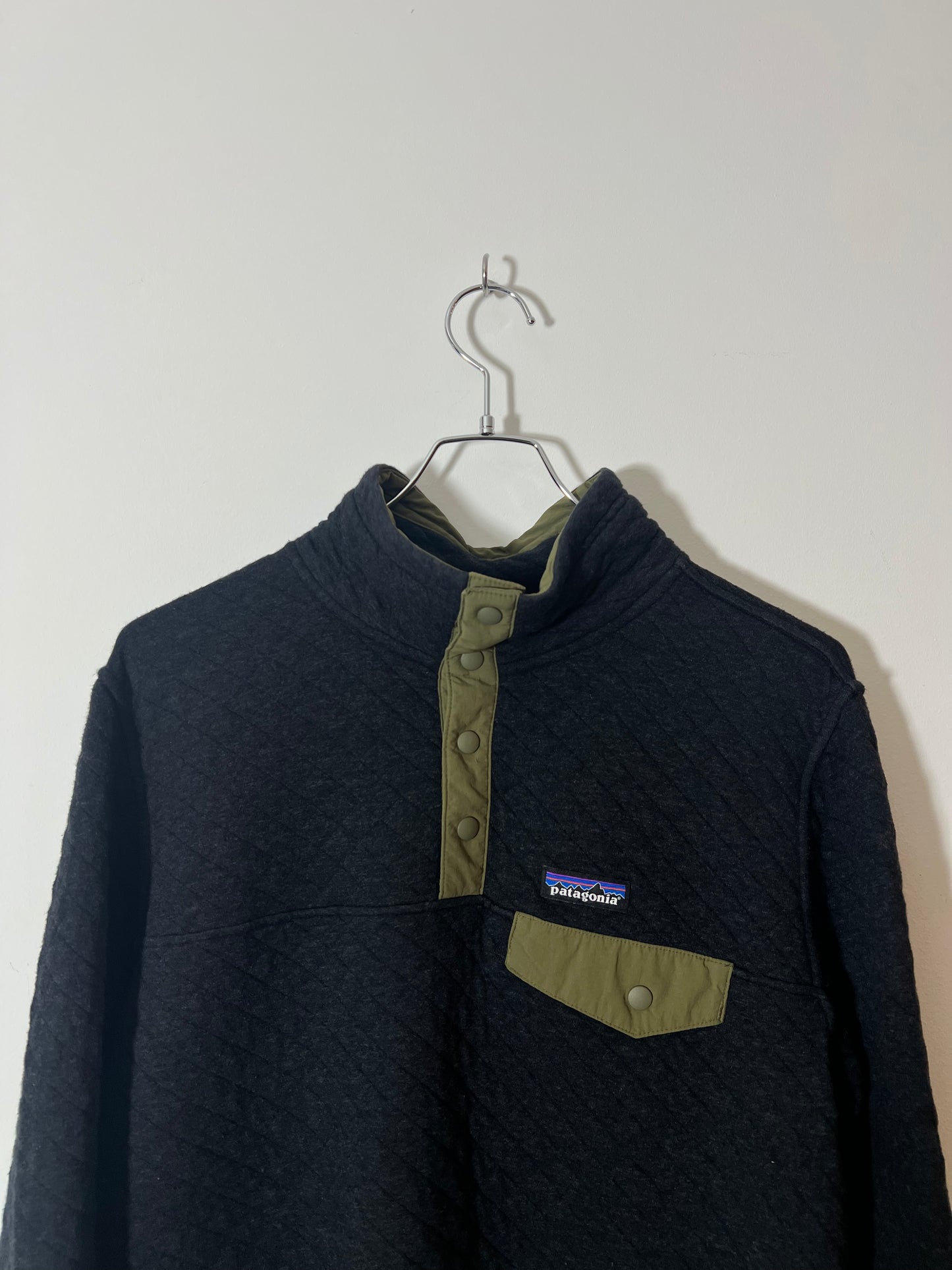 "Patagonia" Organic Cotton Quilted Snap-T Pullover